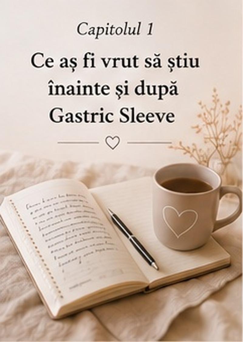 Capitolul 1 – Ce aș fi vrut să știu înainte și după Gastric Sleeve