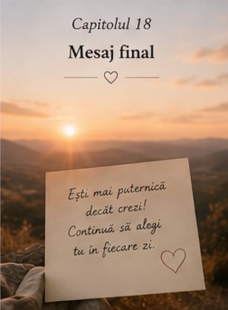 Capitolul 18 – Mesaj final