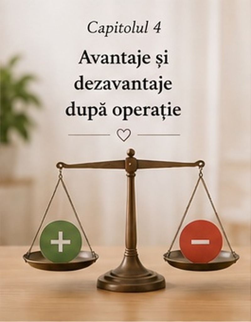 Capitolul 4 – Avantaje și dezavantaje după operație
